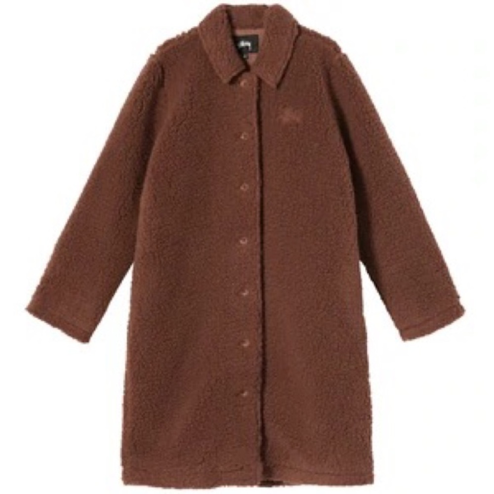 Stussy Kuna Sherpa Car Coat